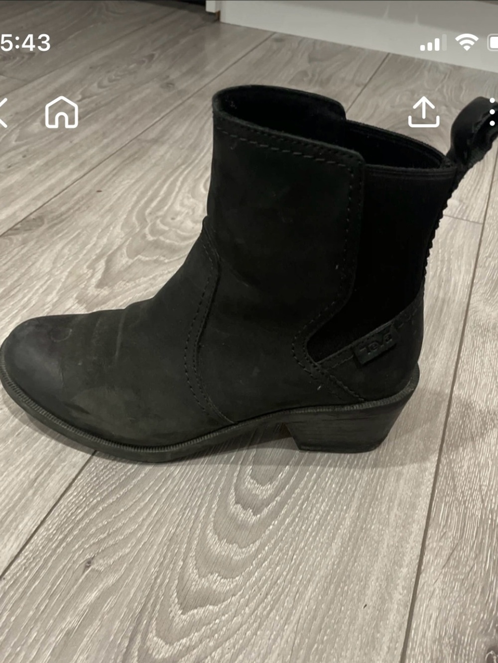 Teva Anaya Waterproof Chelsea Boots Size 6